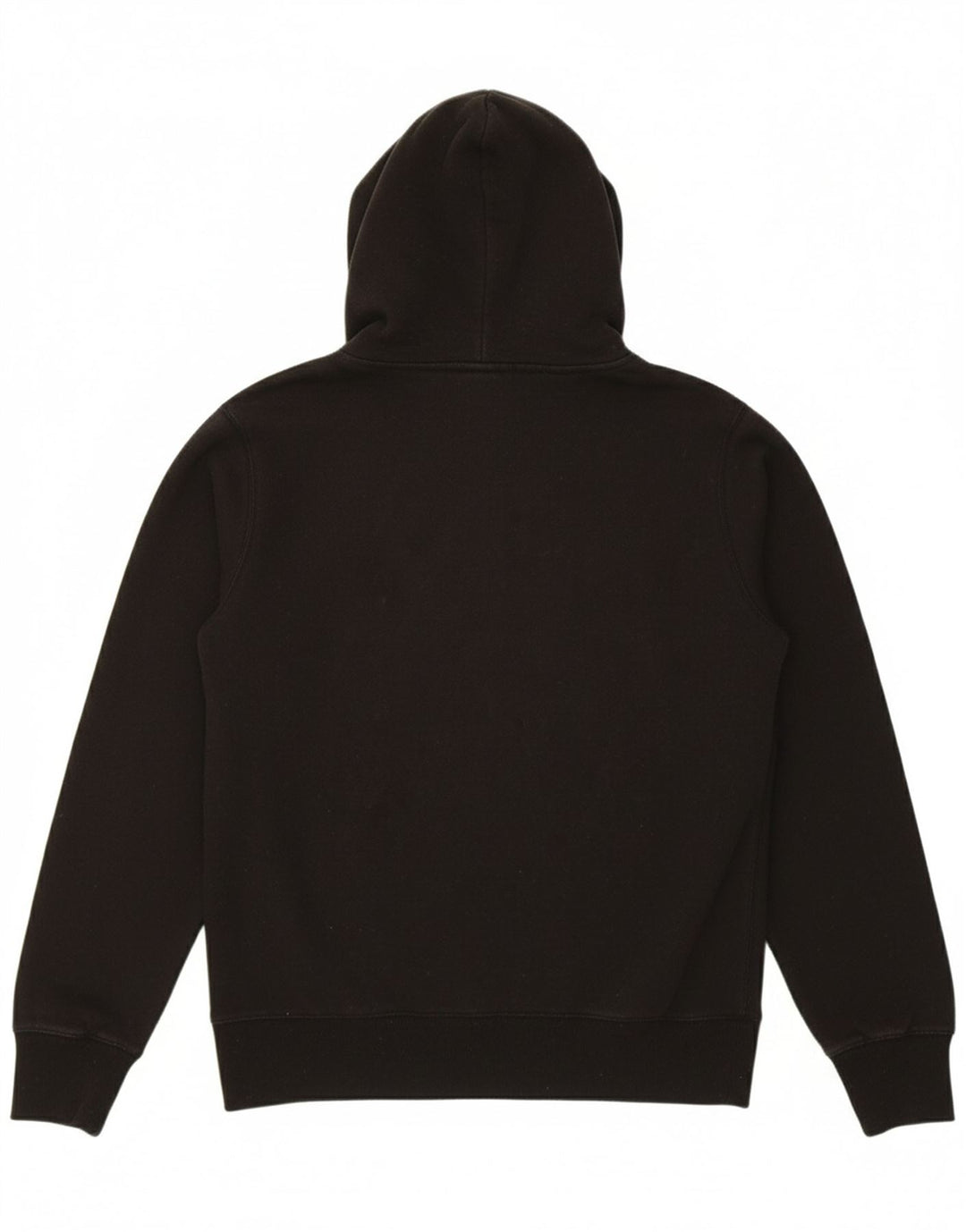 CHAMPION Suéter masculino com capuz gráfico pequeno algodão preto