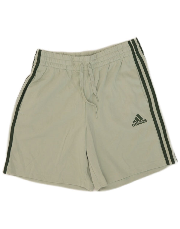 Adidas Mens Sport Shorts Médio Algodão Verde