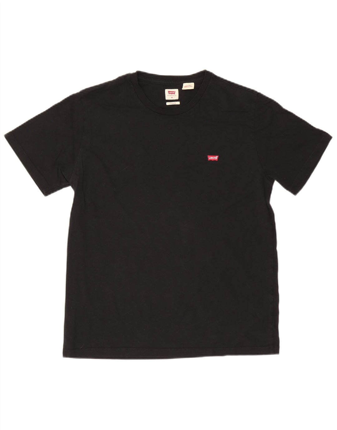 Camiseta masculina padrão Levi's Top médio preto