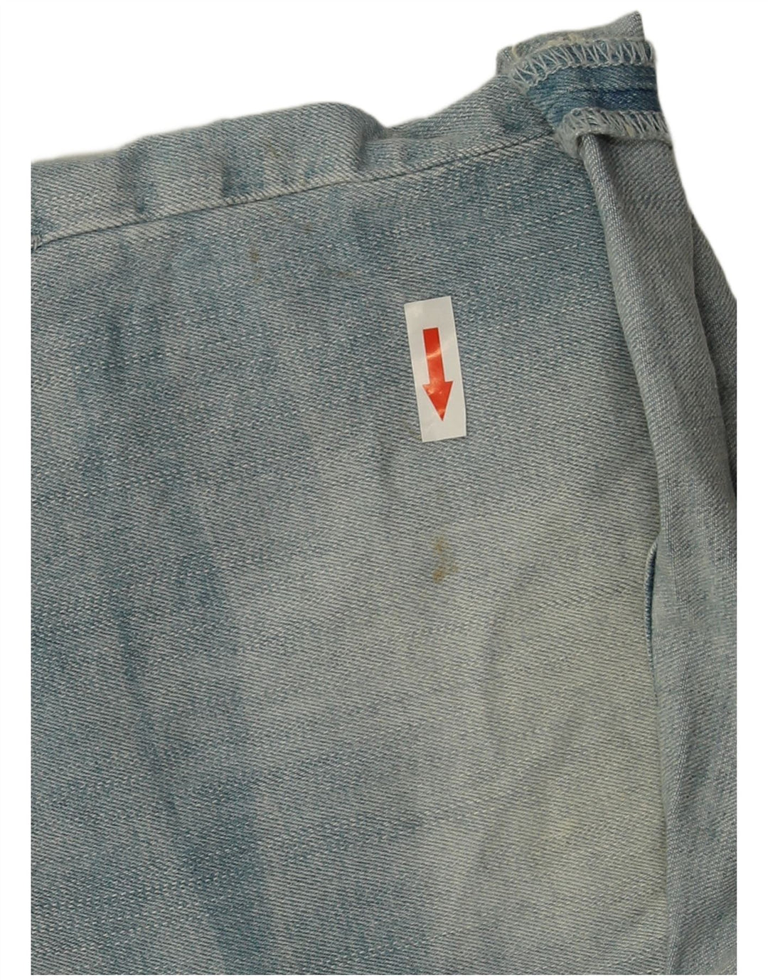 Shorts jeans feminino Timberland W29 médio azul algodão