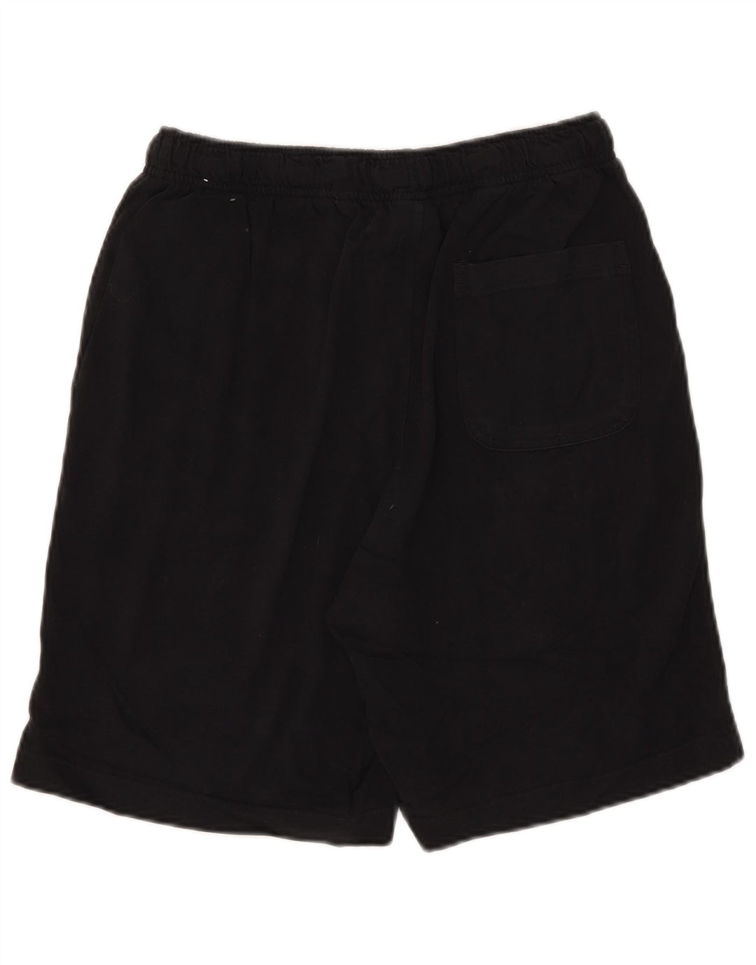 Shorts esportivos masculinos Nike grandes de algodão preto