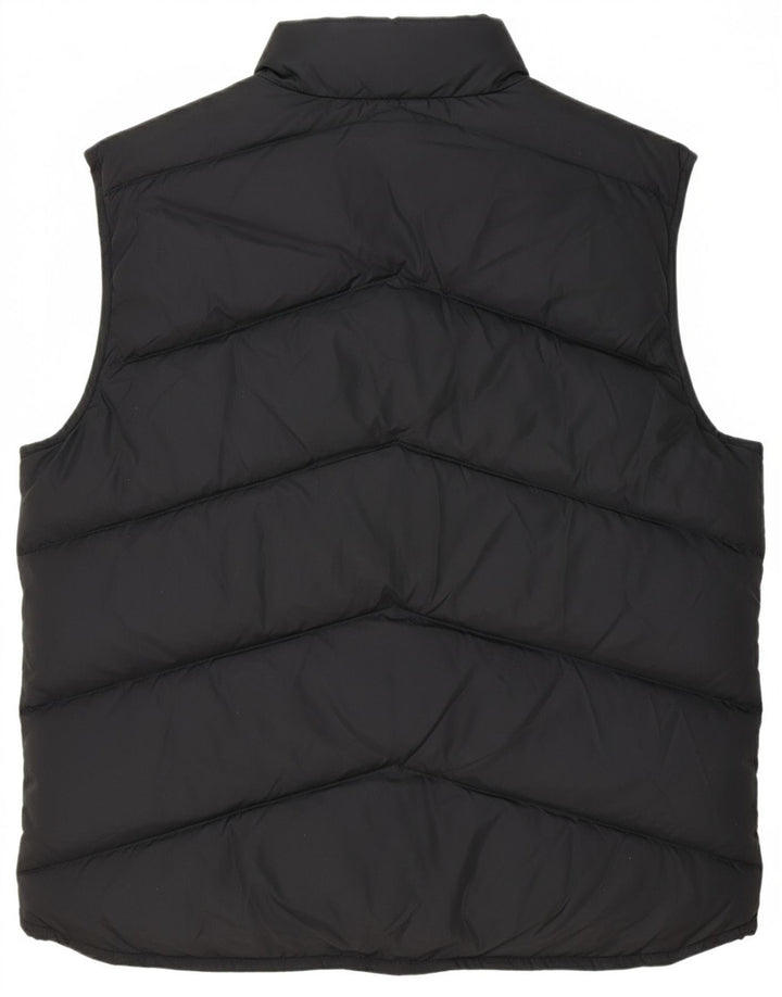 FILA Mens Colete Acolchoado UK 40 Grande Poliamida Preta