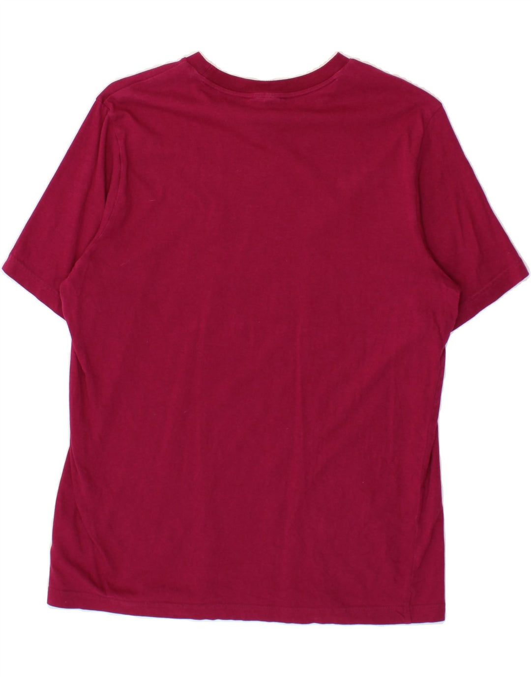 ADIDAS Mens Graphic T-Shirt Top Medium Burgundy Cotton Vintage Adidas and Second-Hand Adidas from Messina Hembry 