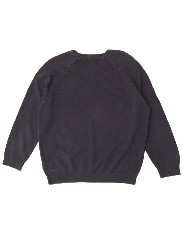 Superdry moletom masculino jumper 2XL algodão azul marinho