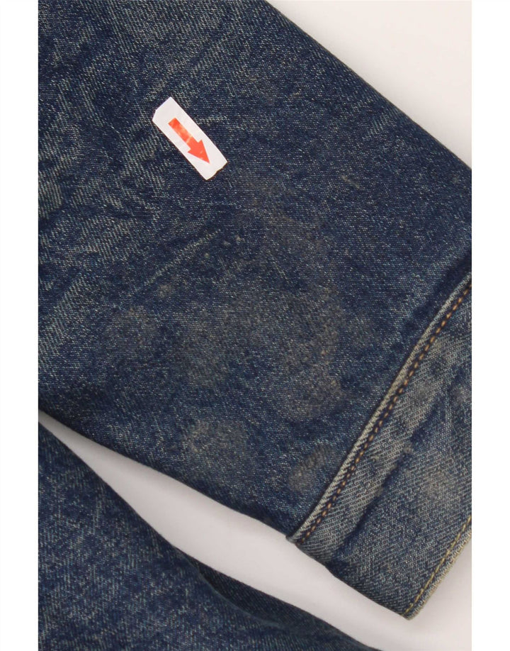 Jaqueta jeans masculina Levi's Sherpa UK 40 grande algodão azul