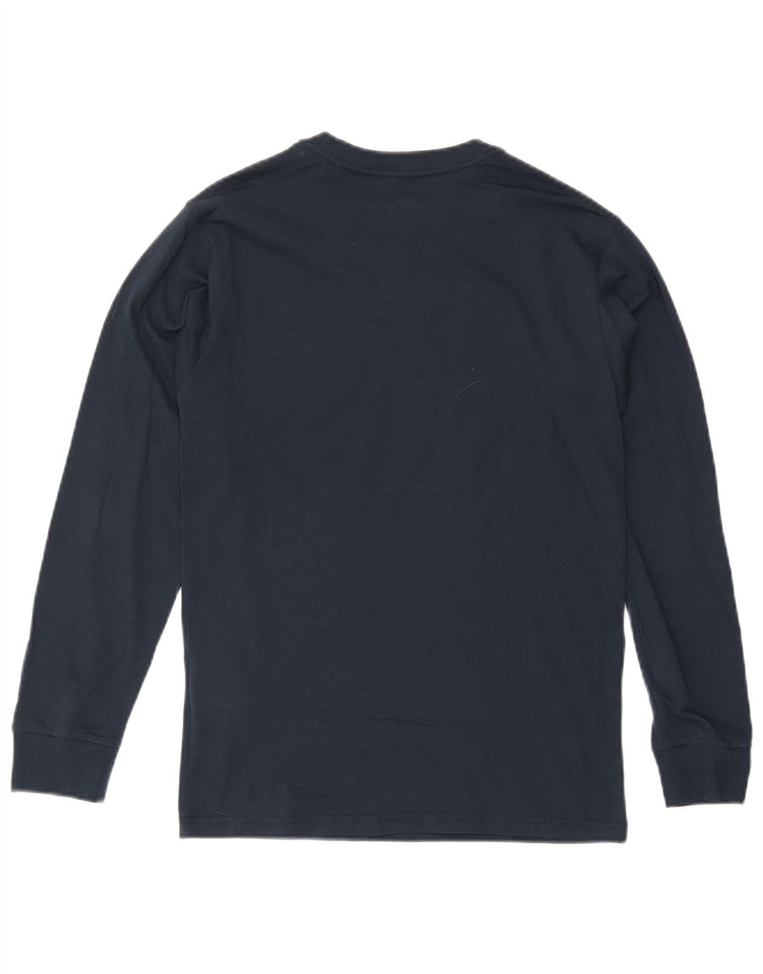 Vans Masculino Classic Fit Graphic Top Manga Longa Pequeno Algodão Azul Marinho