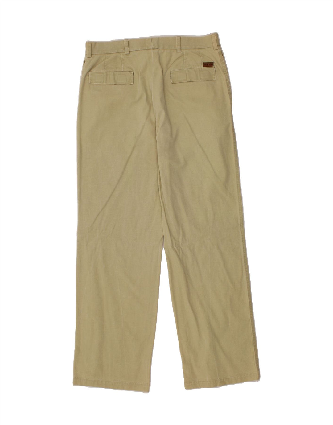 KARTEL Mens Straight Chino Trousers W32 L31 Beige Cotton Vintage Kartel and Second-Hand Kartel from Messina Hembry 
