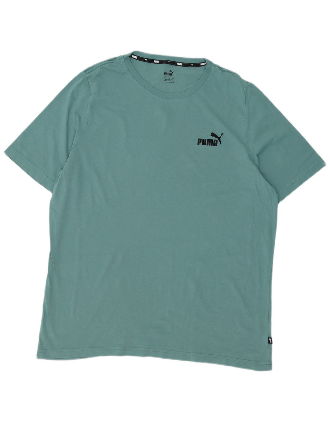 Camiseta masculina PUMA Top 2XL algodão azul