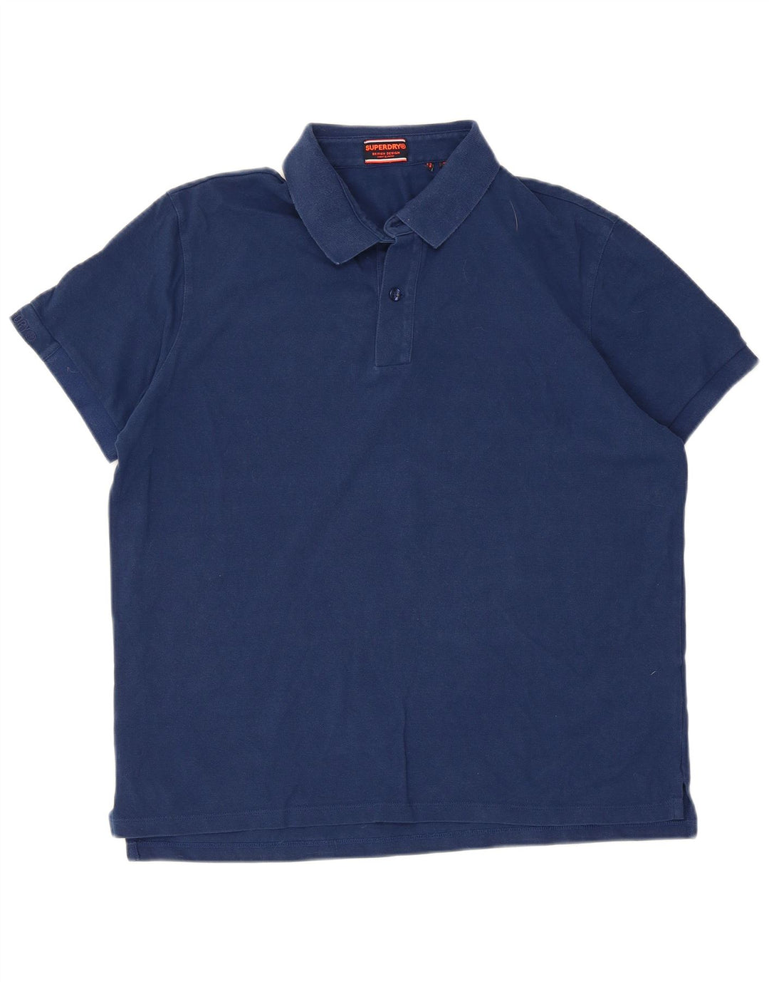 Camisa polo masculina Superdry XL azul marinho