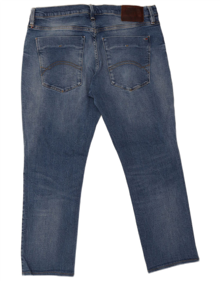 Tommy Hilfiger Masculino Scanton Slim Jeans W36 L32 Azul