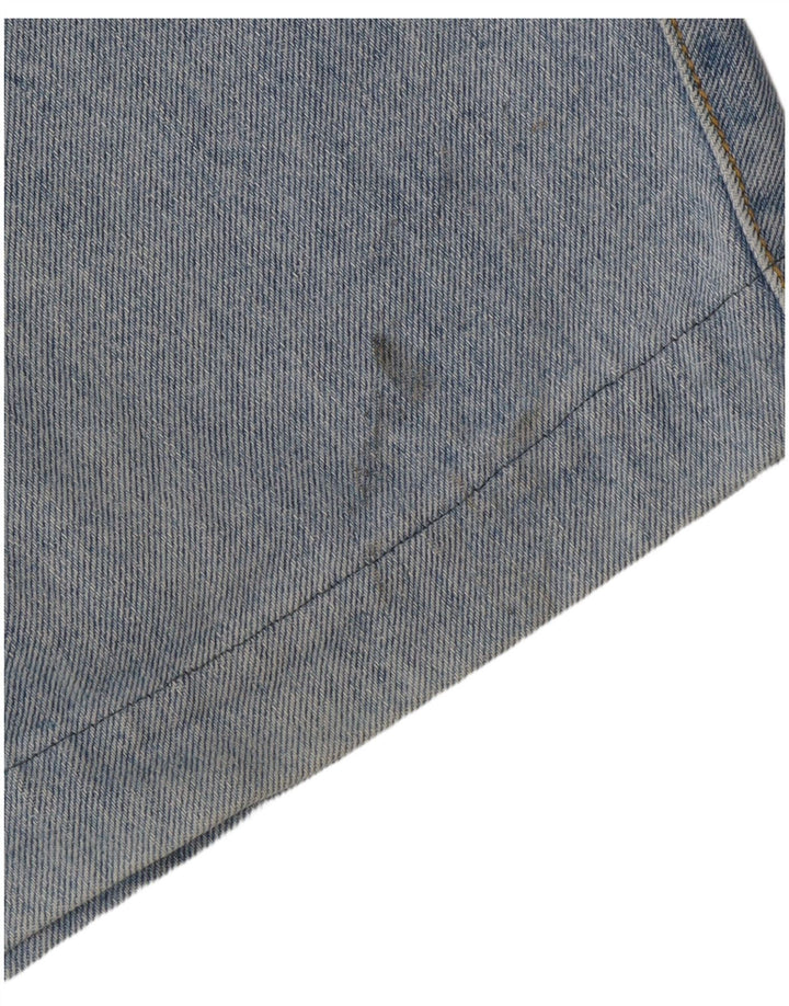 Shorts jeans feminino Esprit W30 algodão azul médio