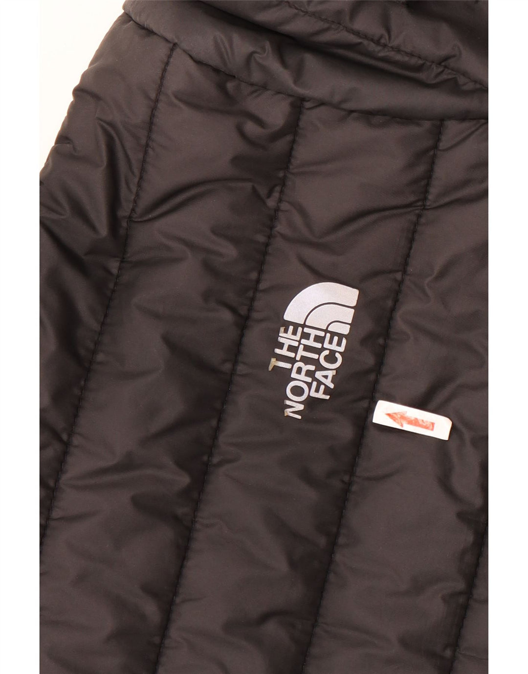 Casaco acolchoado com capuz The North Face Boys 14-15 anos XL preto poliéster