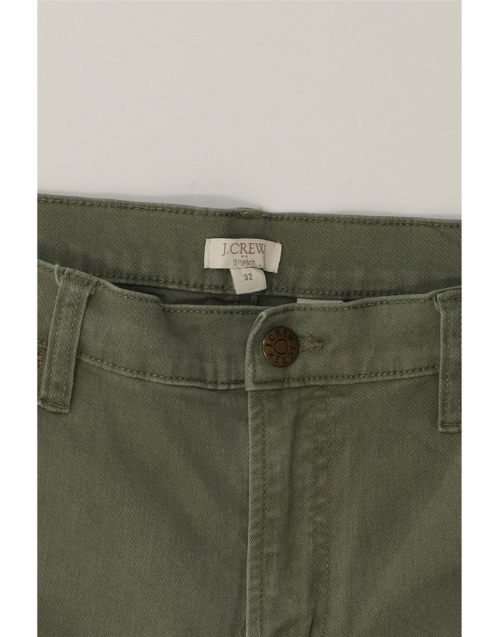 J. CREW Womens Cropped Jeans W32 L25 Green Cotton Vintage J. Crew and Second-Hand J. Crew from Messina Hembry 