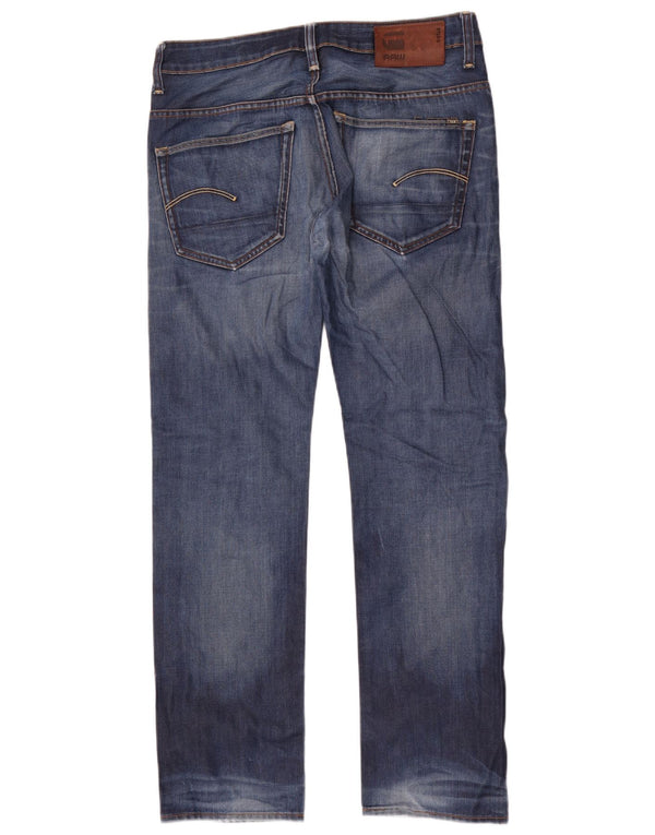 Jeans retos masculinos G-Star W31 L32 algodão azul