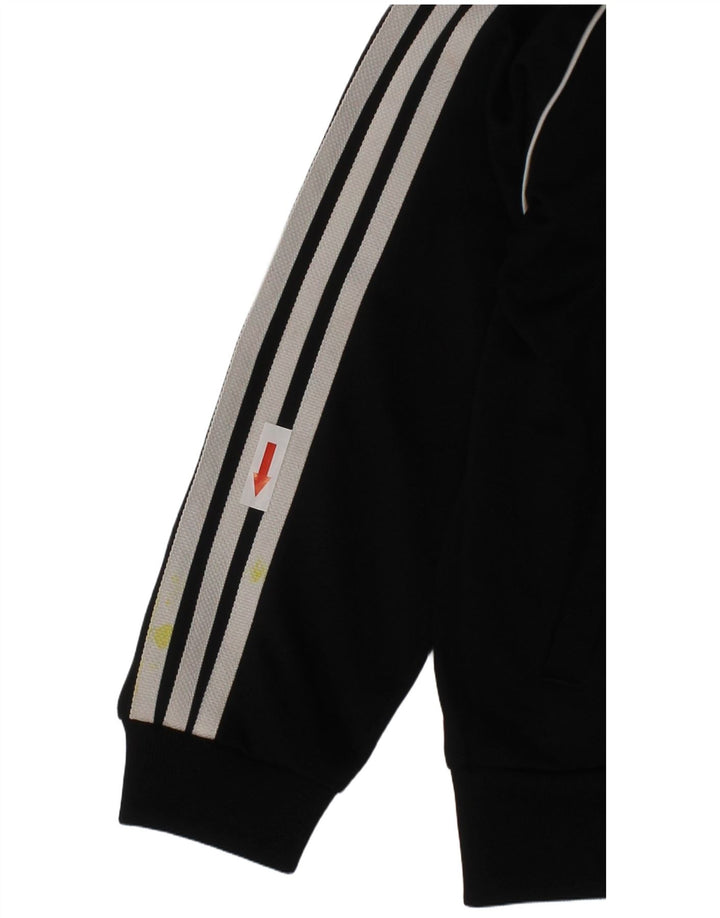 Casaco de treino Adidas Boys 2-3 anos preto poliéster