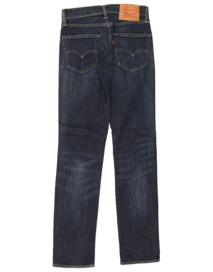 Calça jeans feminina Levi's 511 Slim W27 L32 azul marinho algodão