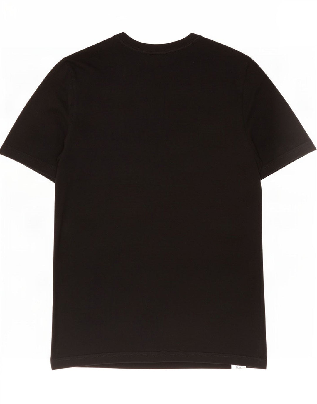 Adidas Mens Camiseta Top Médio Algodão Preto