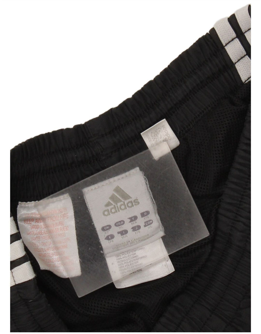 Calças de treino Adidas Menino 15-16 Anos Preto Poliéster