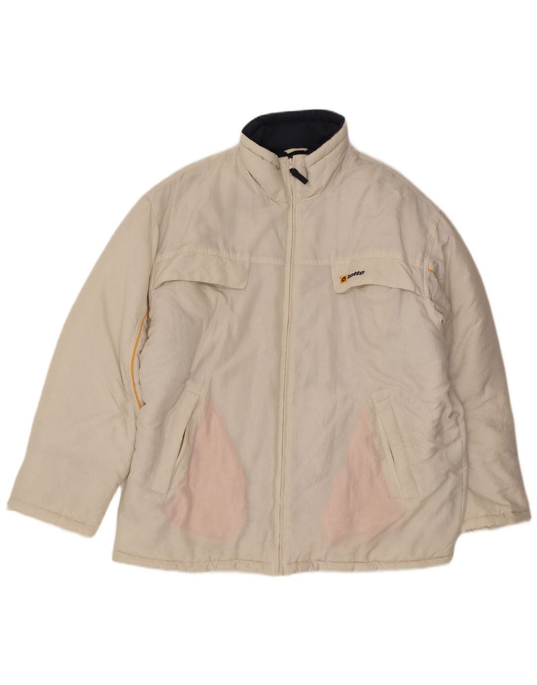 Jaqueta corta-vento masculina LOTTO IT 52 XL branca