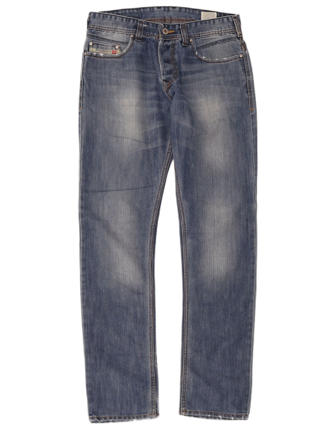 Jeans masculino diesel desgastado slim W31 L31 algodão azul