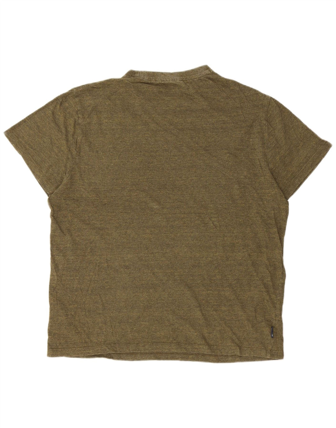 Camiseta masculina Superdry Top 2XL algodão listrado cáqui