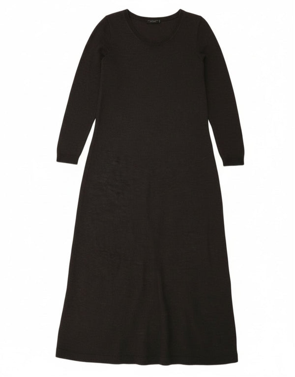 Simona Barbieri Vestido feminino de manga comprida com conjunto duplo Reino Unido 10 pequeno cinza