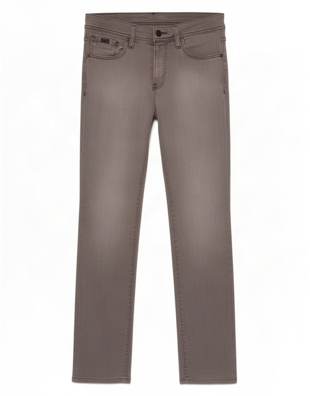 Calça jeans reta feminina Gas W34 L31 cinza