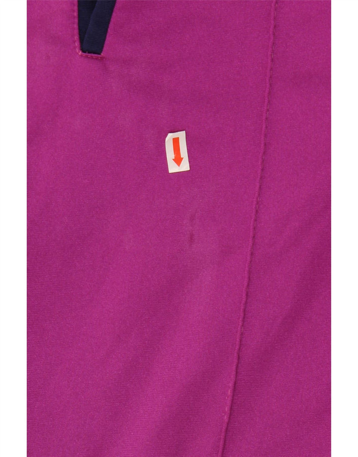 Asics Mens Graphic Full Tracksuit Pequeno Rosa Colourblock Poliamida Retro