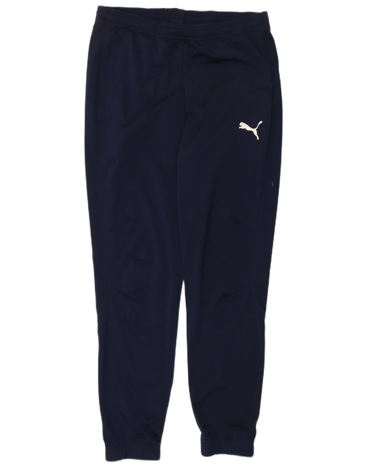Calça de treino masculina PUMA Joggers grande azul marinho