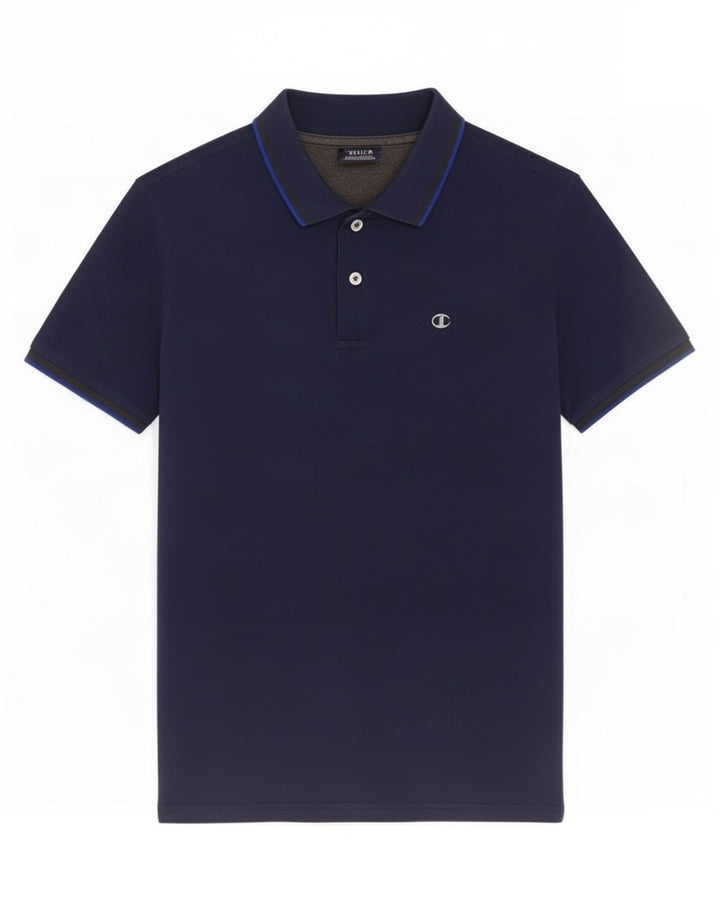 Camisa polo masculina Champion azul marinho médio