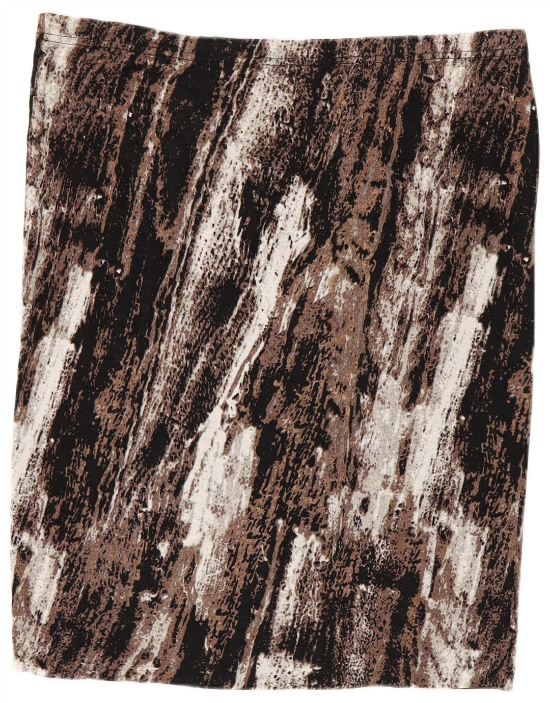 MOSSIMO Saia reta feminina 2XL W40 marrom colorblock rayon