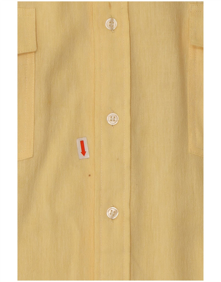 Camisa masculina ARIZONA JEANS tamanho 45/46 XL algodão amarelo