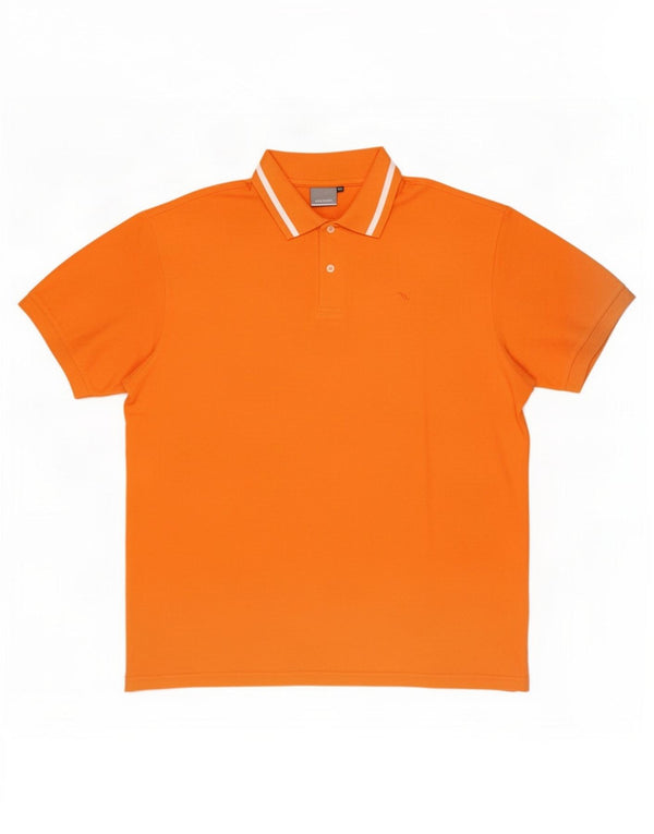 Camisa polo masculina Diadora 2XL algodão laranja