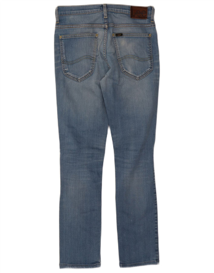 Calça jeans feminina LEE Cain Slim W30 L27 azul algodão