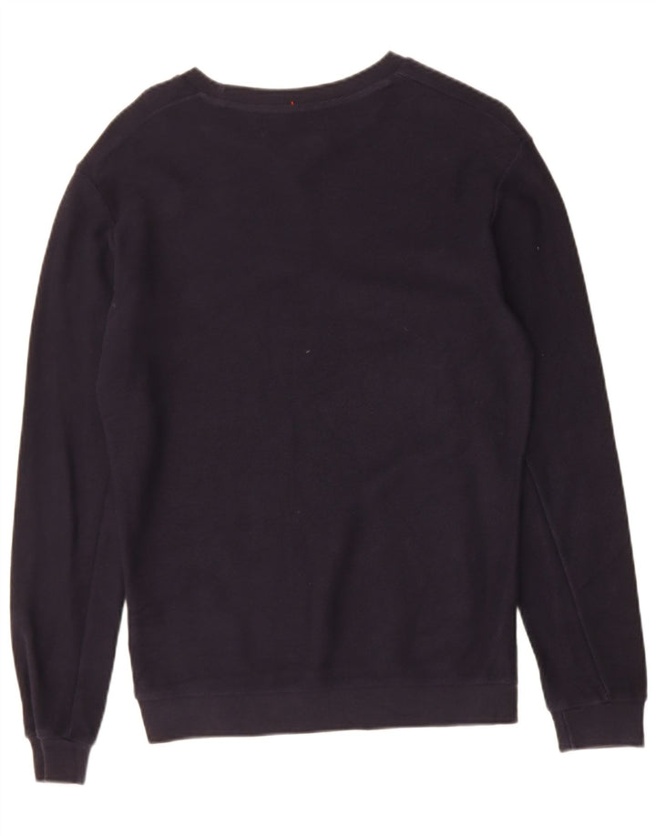 ZARA moletom masculino jumper pequeno algodão preto