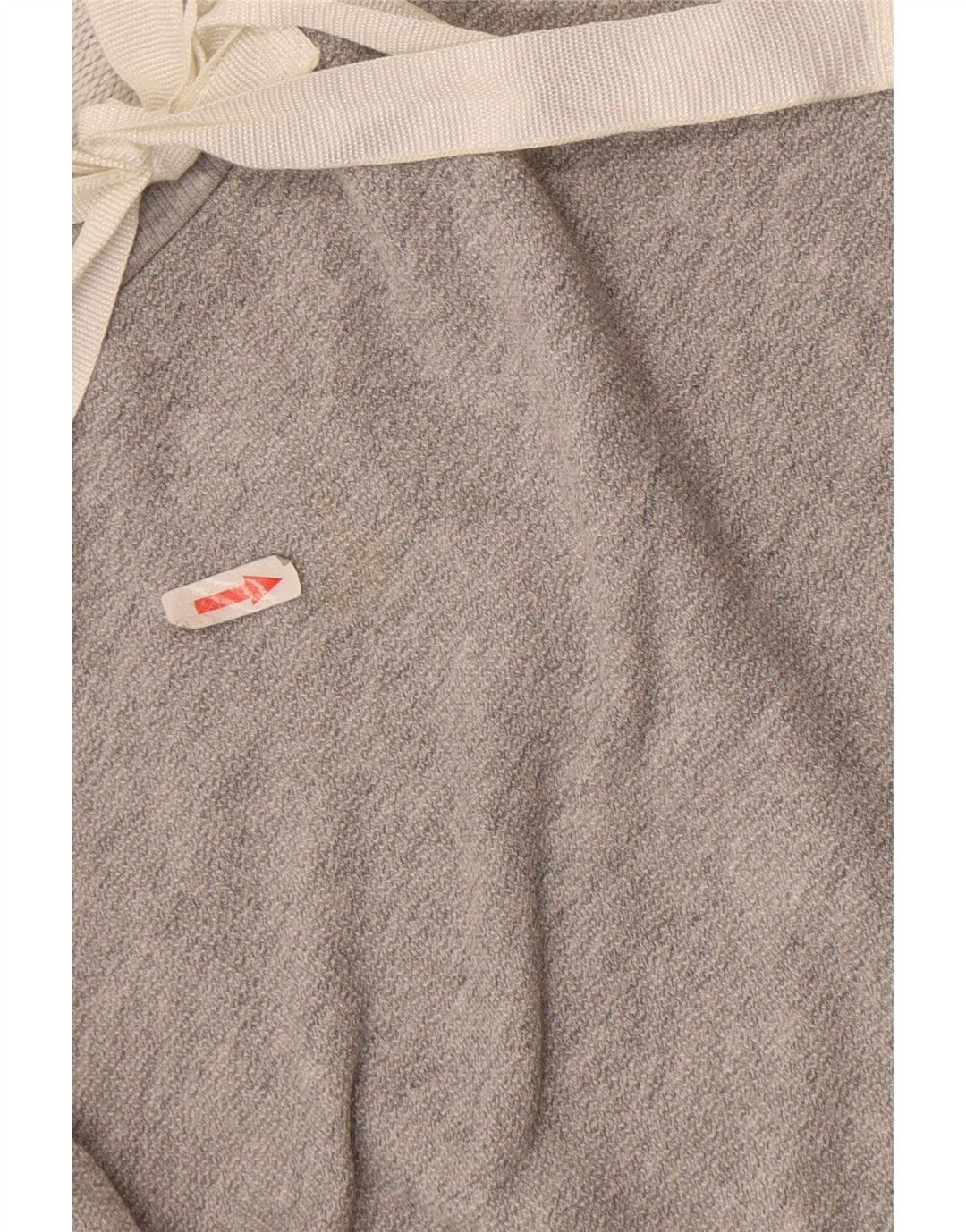 Blusa feminina de manga comprida MET UK 10 algodão cinza pequeno