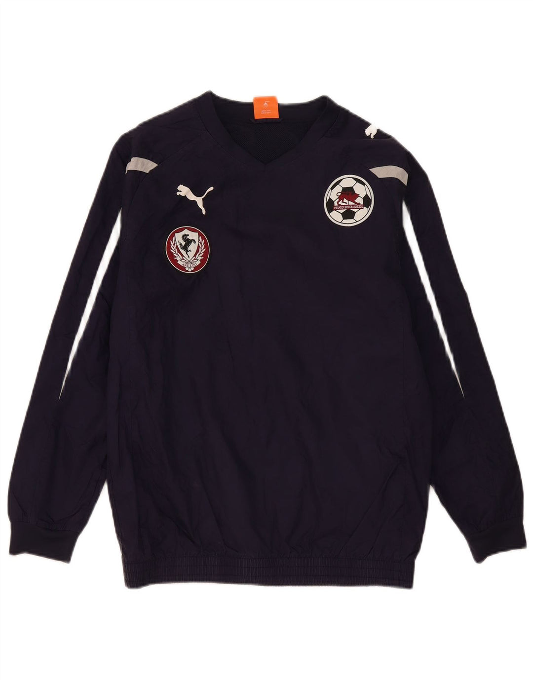 Puma Meninos Sportiva Arezzo Pullover Treino Top 13-14 Anos Azul Marinho