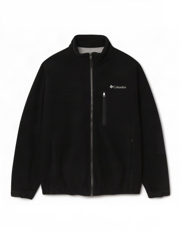 Jaqueta masculina Columbia Titanium Fleece UK 42 XL preta nylon