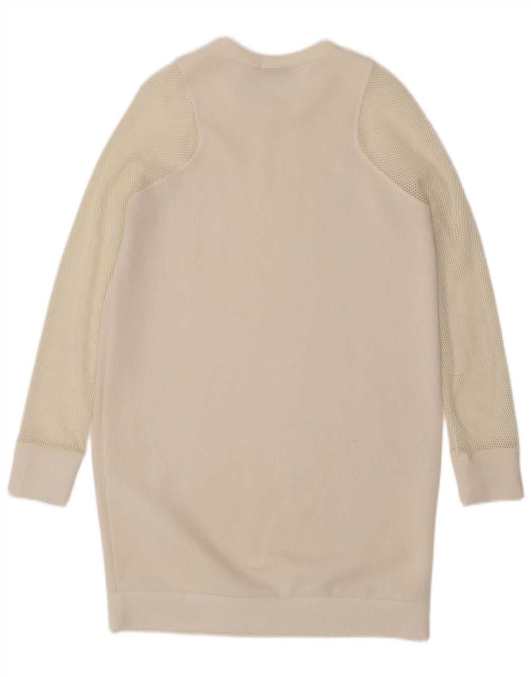 Vestido suéter feminino Zara UK 12 médio off white