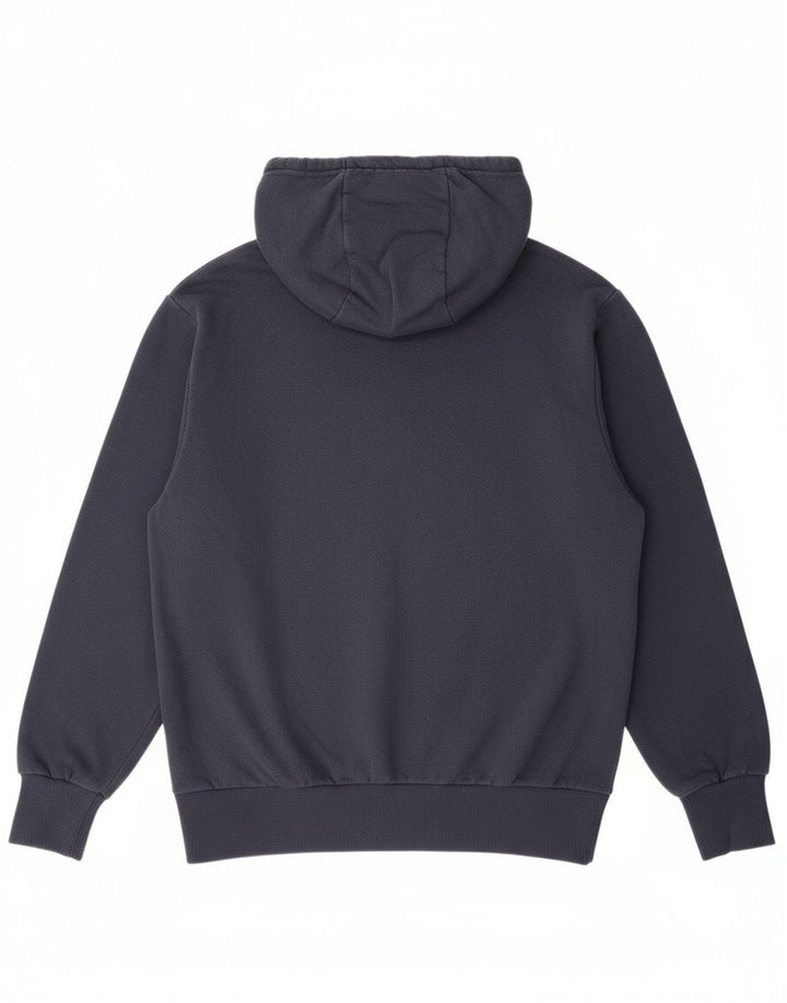 Suéter masculino com capuz gráfico ELLESSE grande azul marinho