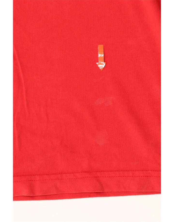 Camiseta Nike Masculina Standard Fit Graphic Top Médio Vermelho