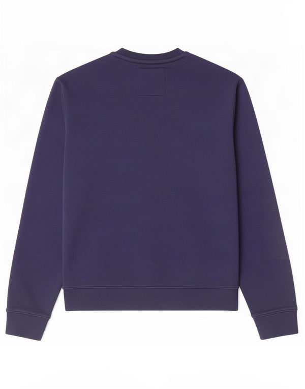Crew Clothing Mens Moletom Jumper Grande Algodão Azul Marinho