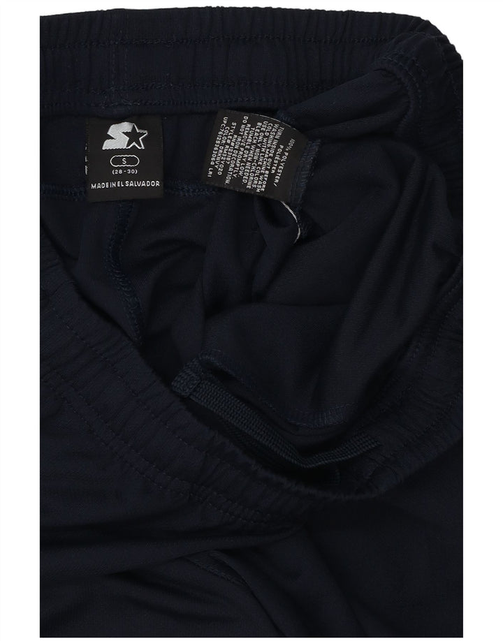 Calça de treino masculina Starter UK 28/30 poliéster azul marinho pequeno
