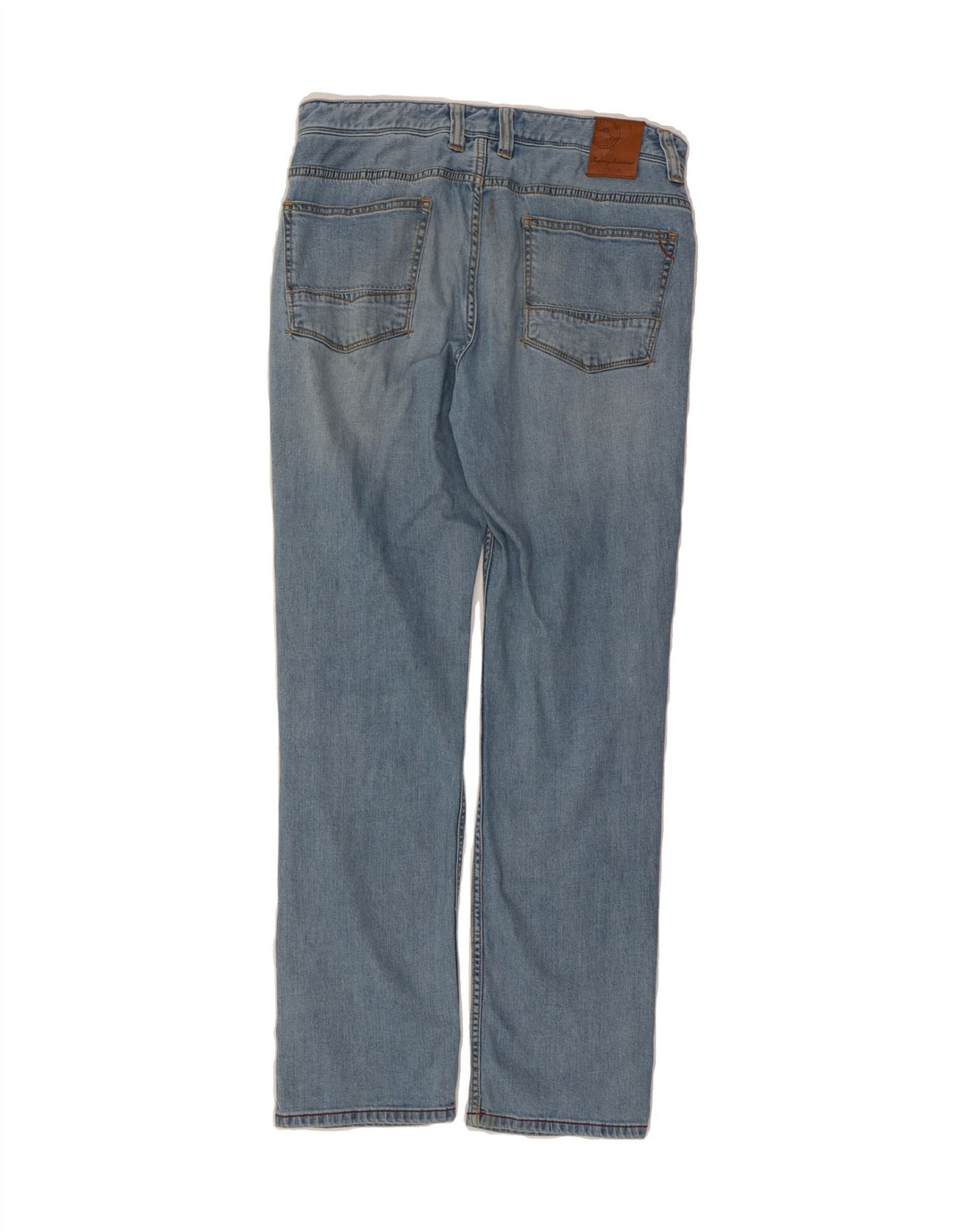 TOMMY BAHAMA Womens Denim Straight Jeans W33 L32 Blue Cotton Vintage Tommy Bahama and Second-Hand Tommy Bahama from Messina Hembry 