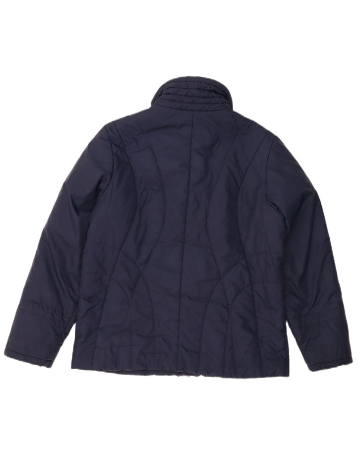 Jaqueta acolchoada feminina TOMMY HILFIGER UK 18 XL azul marinho