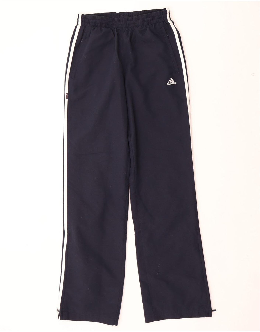 Calças de treino ADIDAS menino 15-16 anos azul marinho poliéster