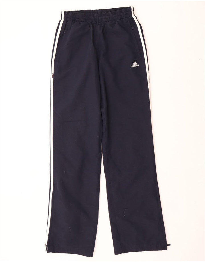 Calças de treino ADIDAS menino 15-16 anos azul marinho poliéster