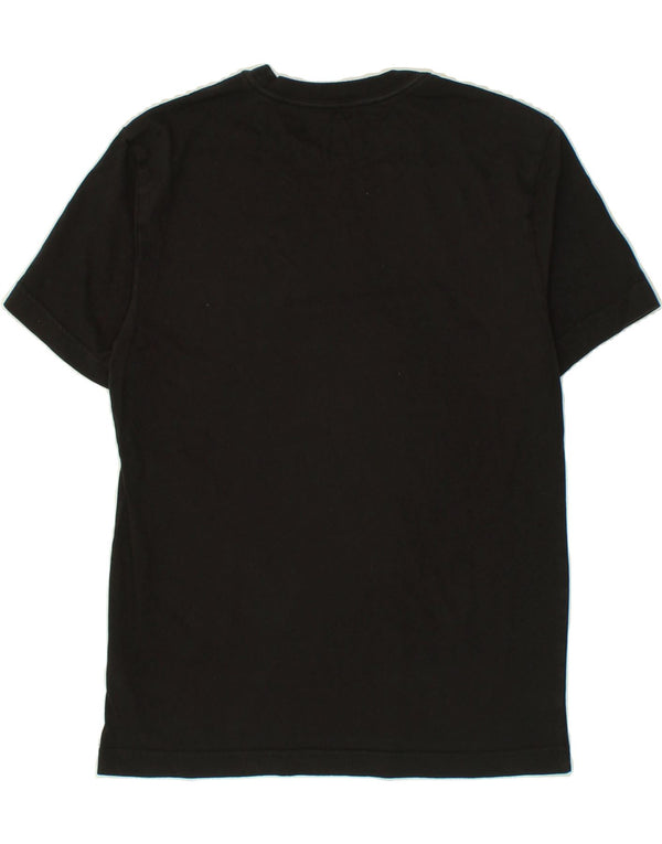 Camiseta masculina HURLEY com estampa gráfica pequena de algodão preto