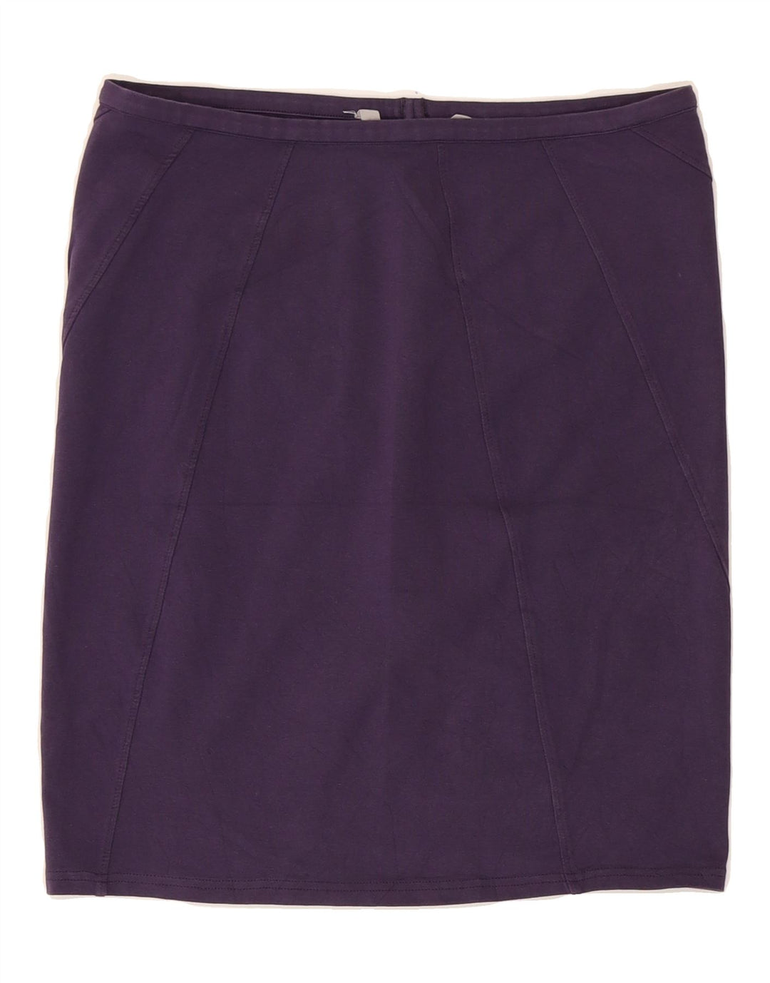 ATHLETA Womens Straight Skirt UK 10 Small W29 Purple Cotton Vintage Athleta and Second-Hand Athleta from Messina Hembry 