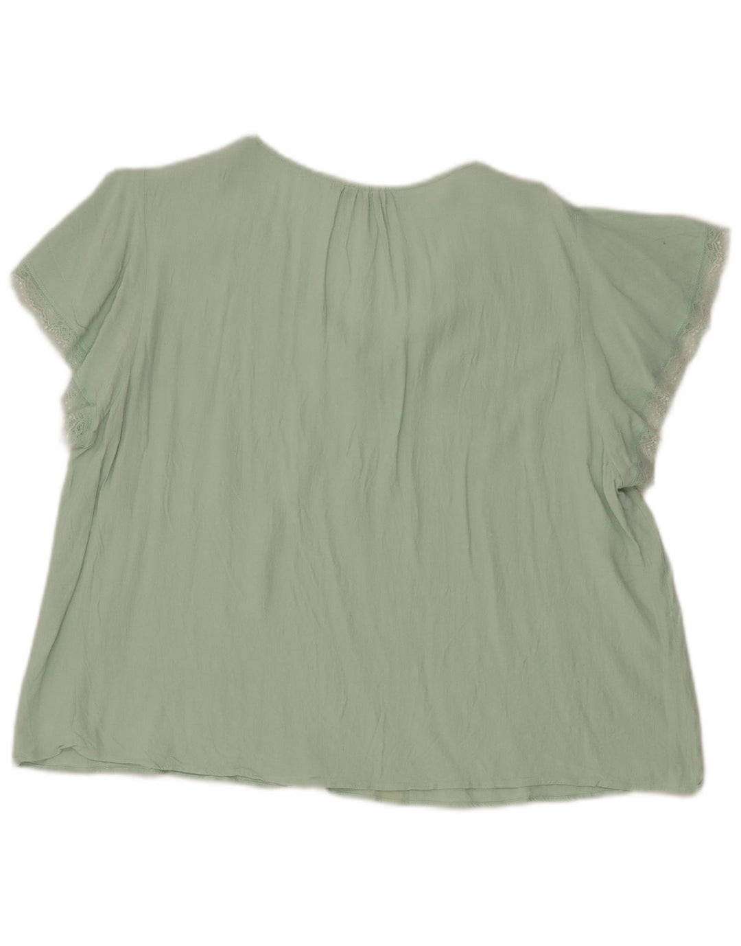 Blusa feminina Marks & Spencer UK 16 grande verde